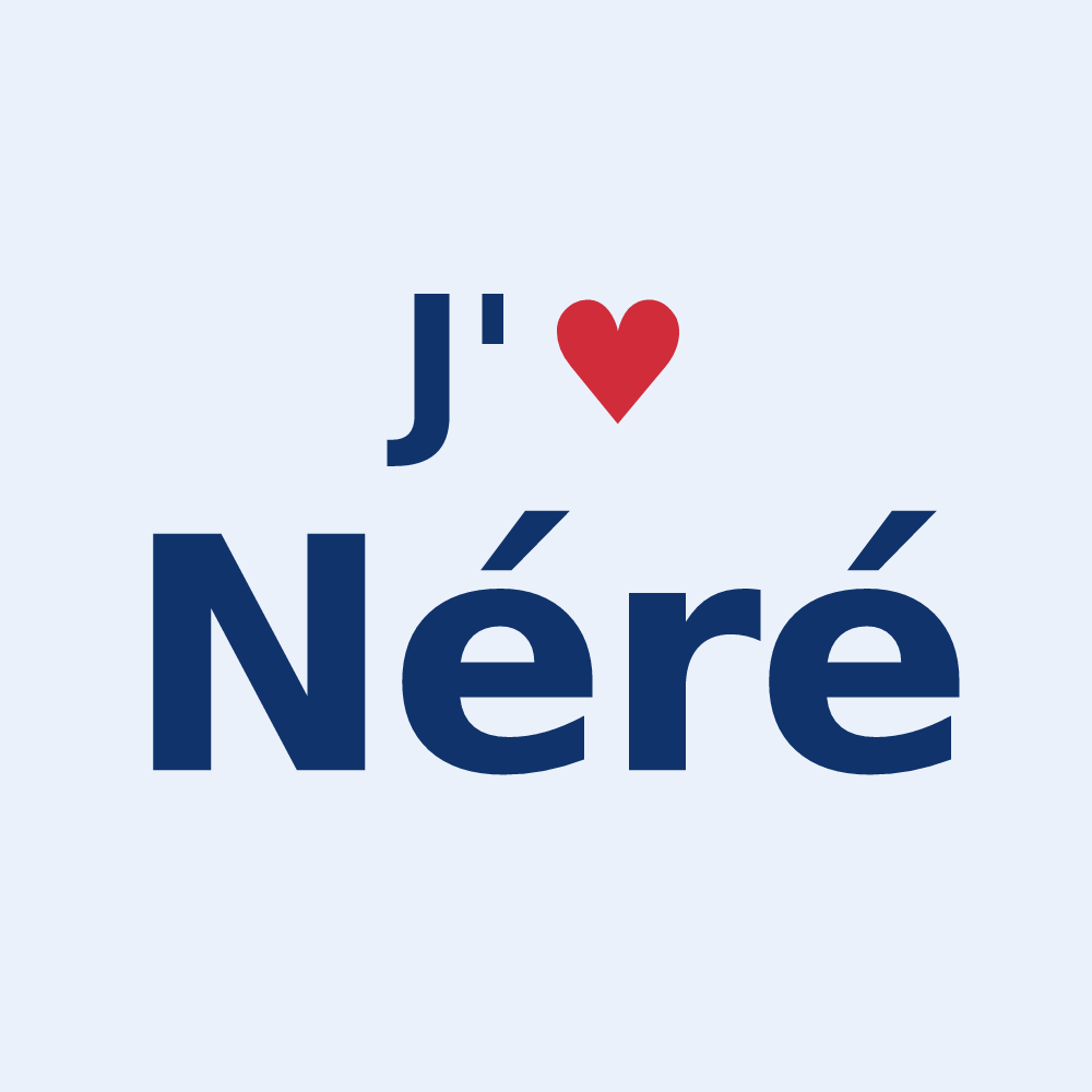 Sticker personnalisé Néré — design J'aime Néré