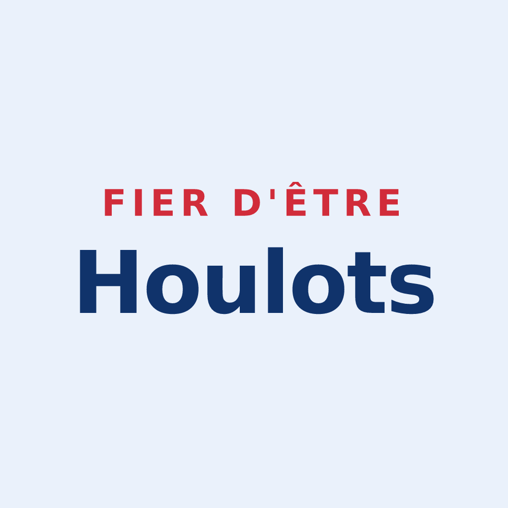 Sticker « Fier d'être Houlots » — design pour Nesle-le-Repons