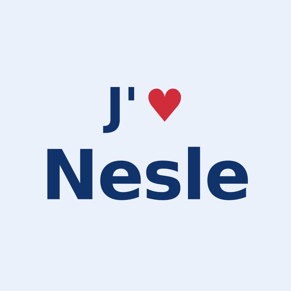 Sticker personnalisé Nesle — design J'aime Nesle