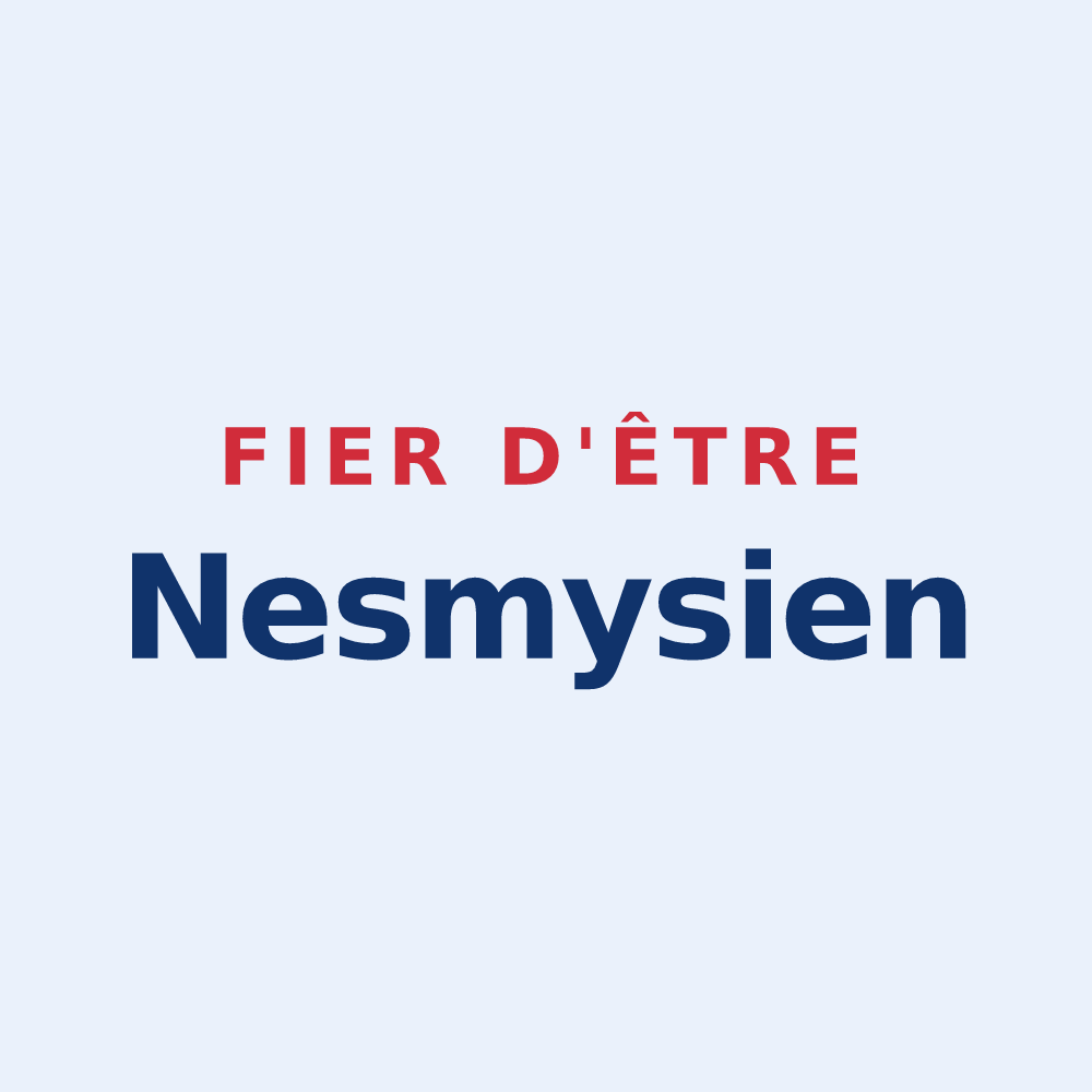 Sticker « Fier d'être Nesmysien » — design pour Nesmy