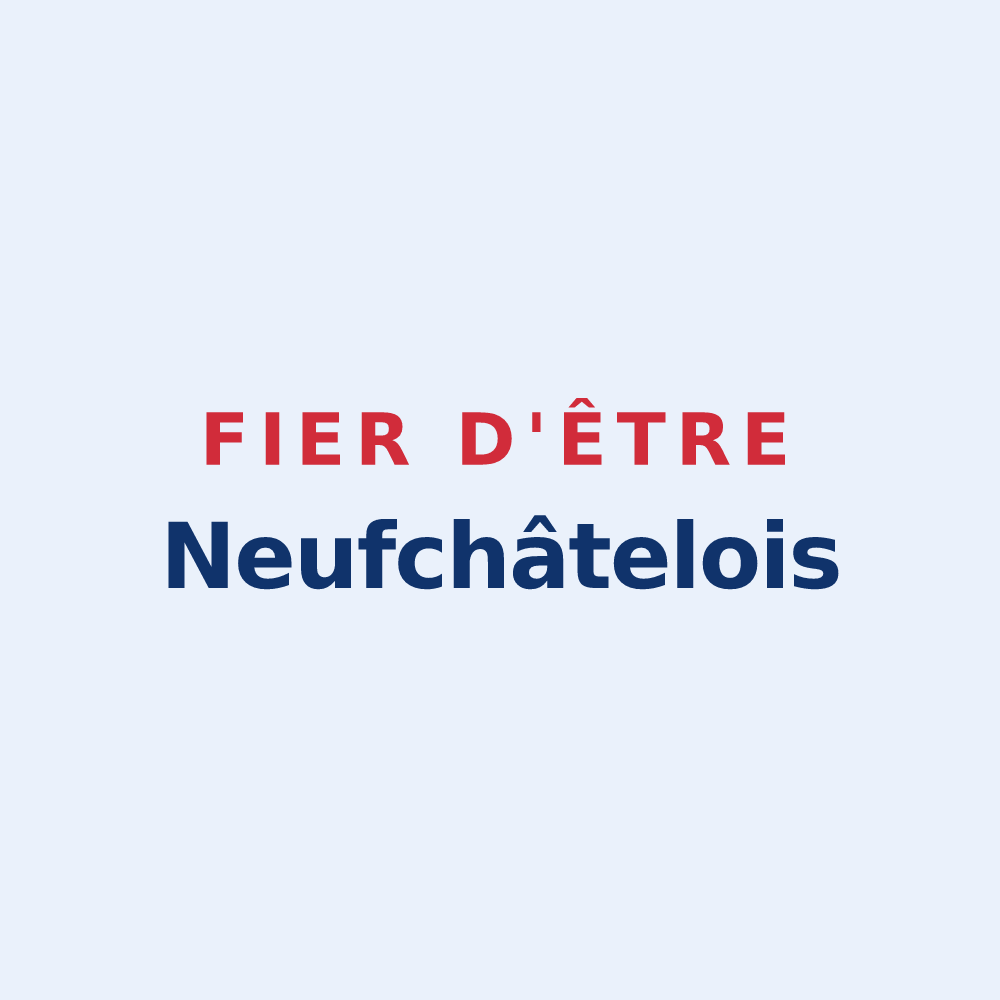 Sticker « Fier d'être Neufchâtelois » — design pour Neufchâtel-en-Bray