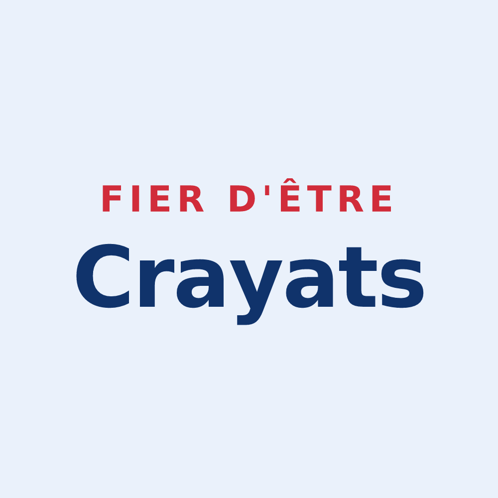 Sticker « Fier d'être Crayats » — design pour Neufmanil
