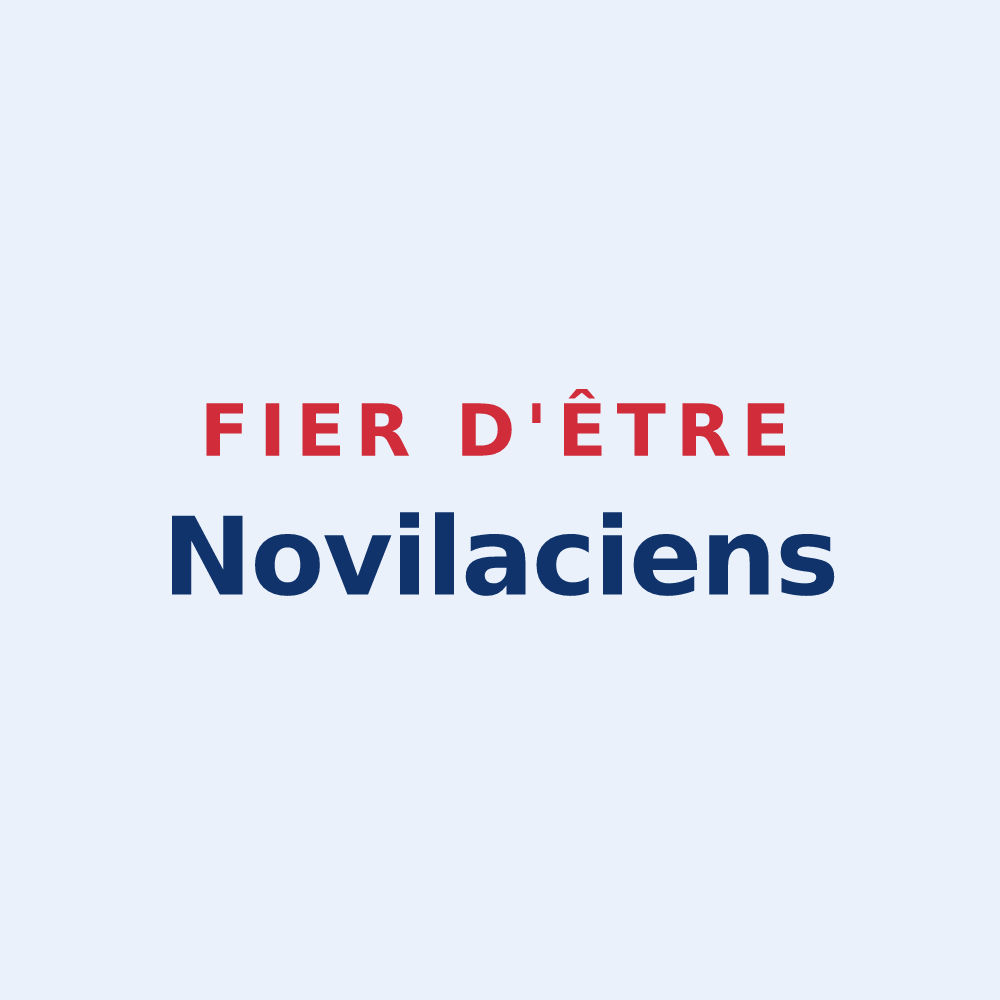 Sticker « Fier d'être Novilaciens » — design pour Neuilly-en-Thelle