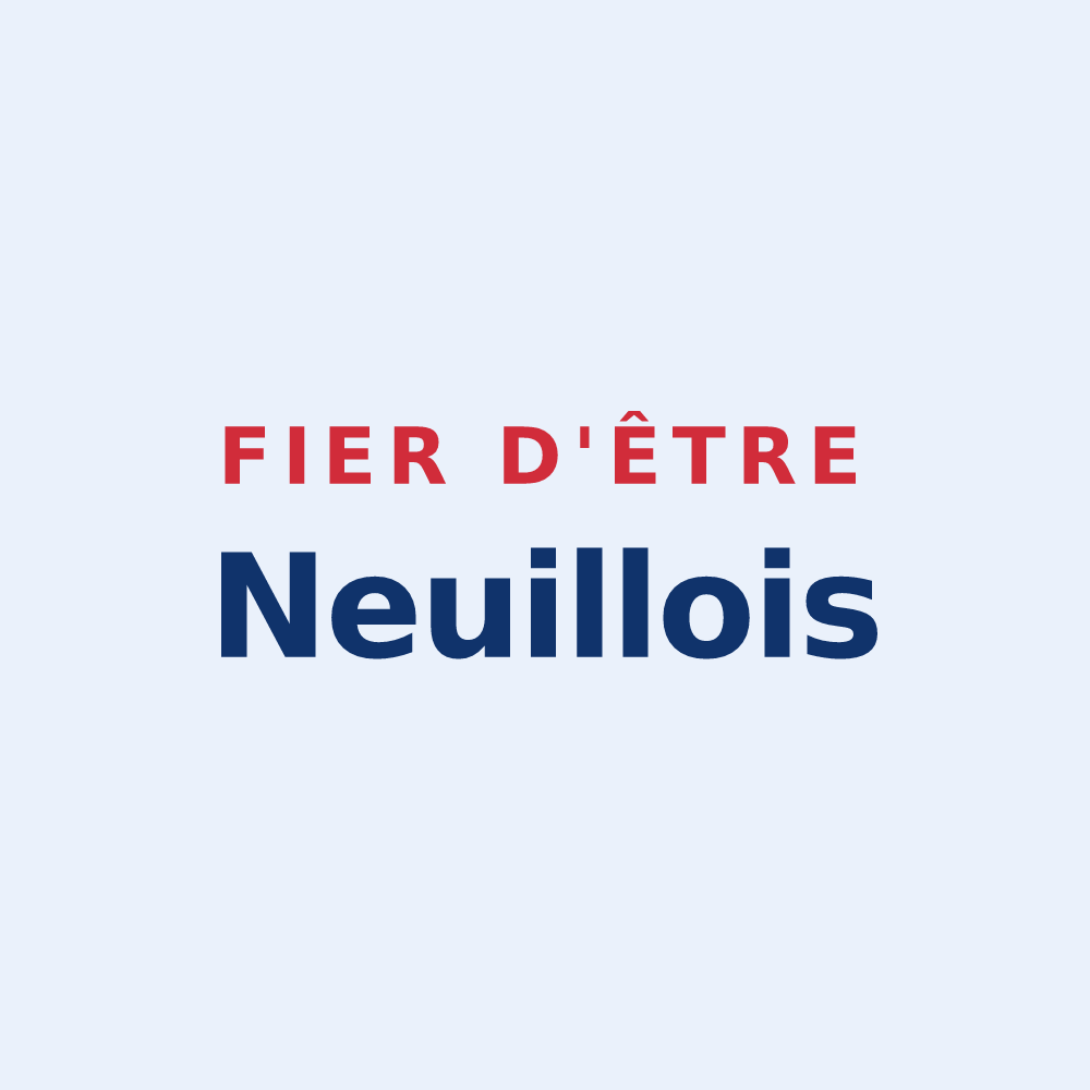 Sticker « Fier d'être Neuillois » — design pour Neuilly-l'Hôpital