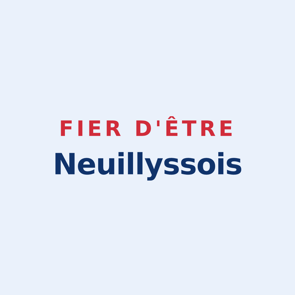 Sticker « Fier d'être Neuillyssois » — design pour Neuilly-le-Réal