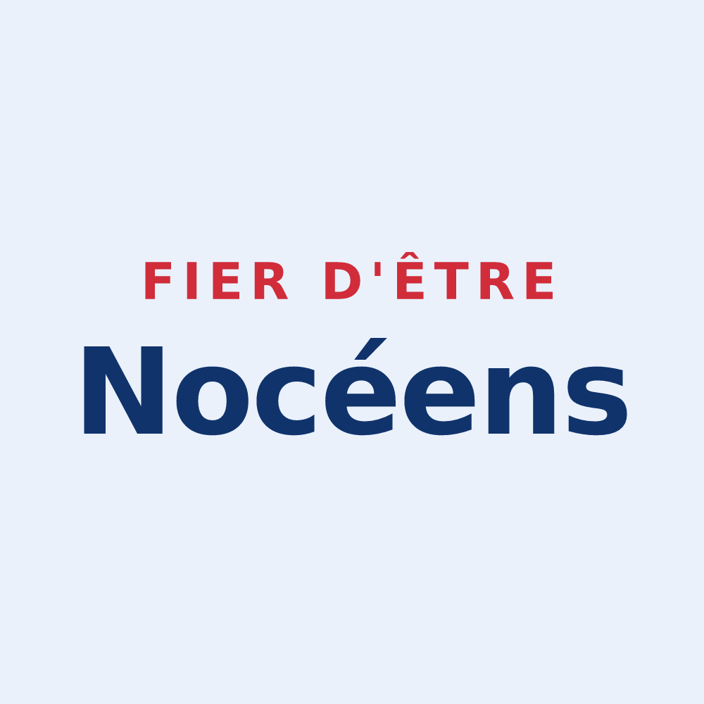 Sticker « Fier d'être Nocéens » — design pour Neuilly-sur-Marne