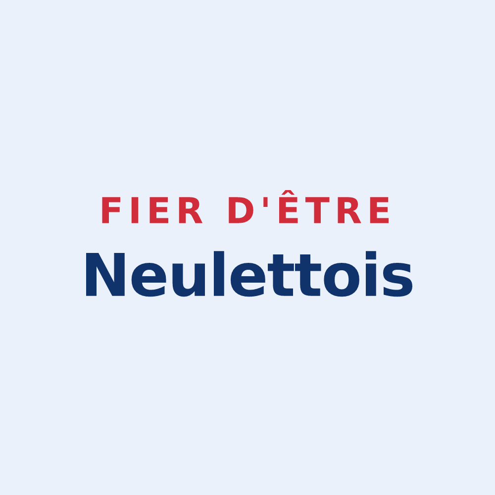 Sticker « Fier d'être Neulettois » — design pour Neulette