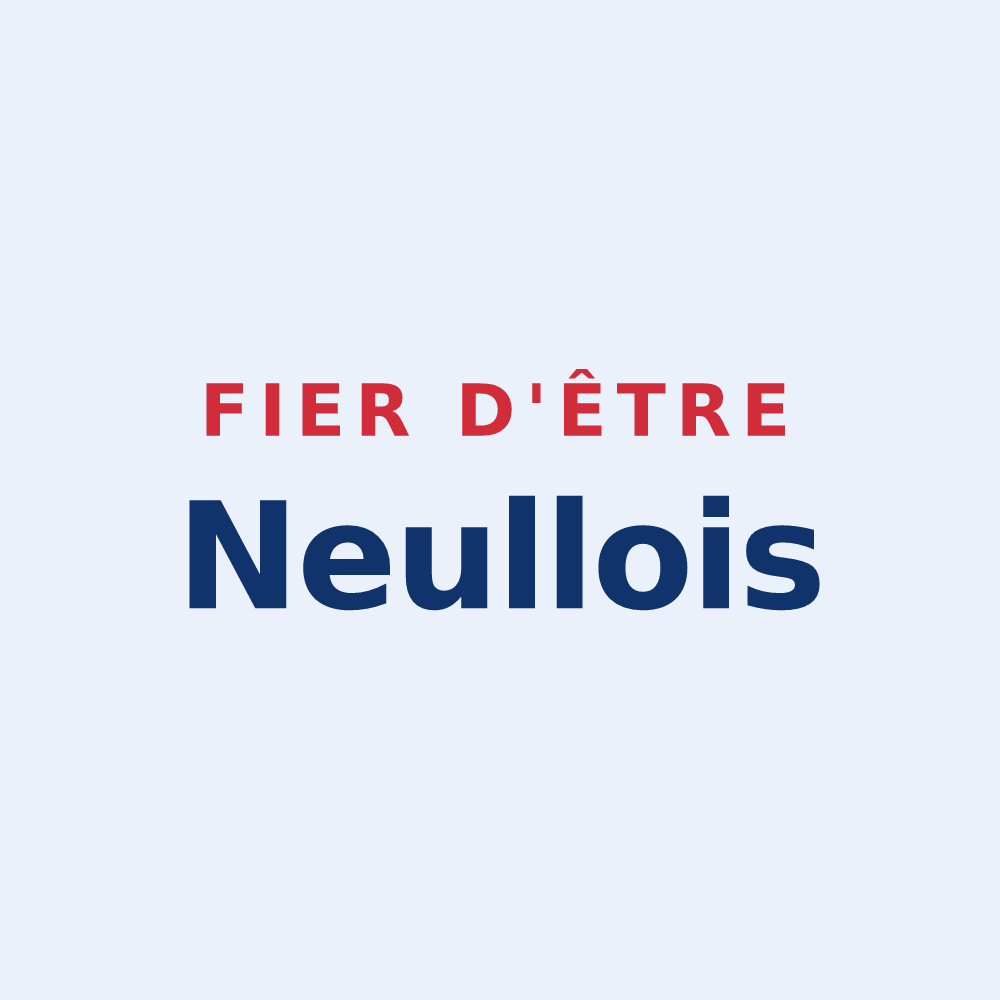 Sticker « Fier d'être Neullois » — design pour Neulles