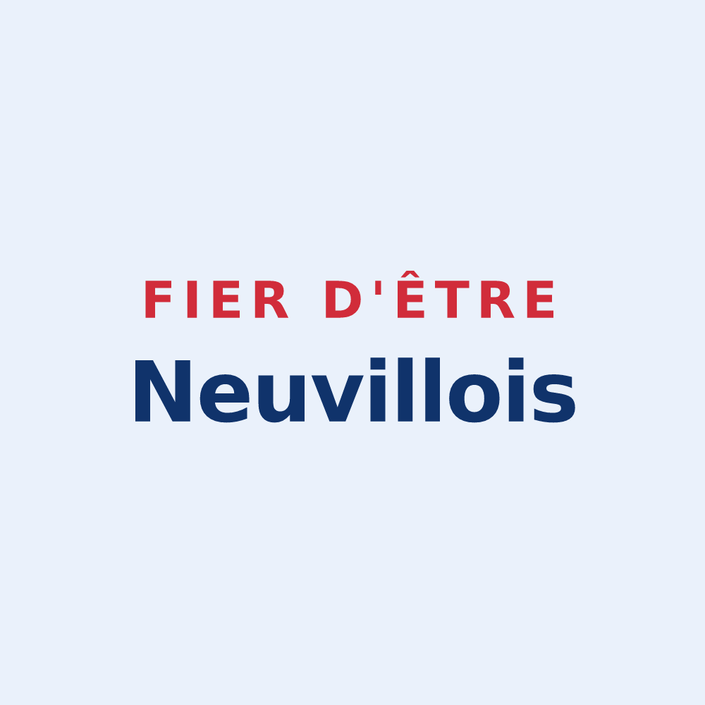 Sticker « Fier d'être Neuvillois » — design pour Neuville-lès-Vaucouleurs