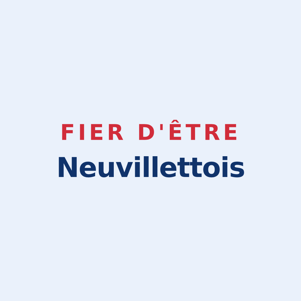 Sticker « Fier d'être Neuvillettois » — design pour Neuvillette-en-Charnie