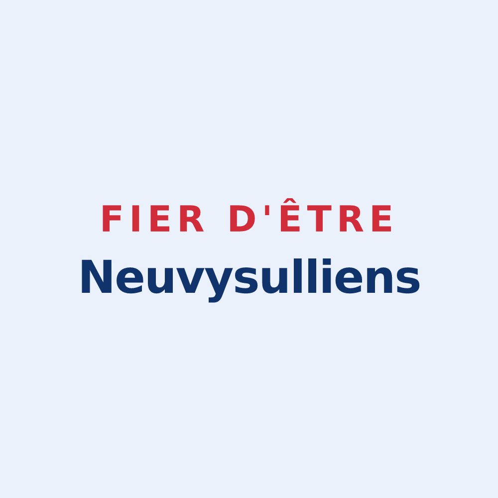 Sticker « Fier d'être Neuvysulliens » — design pour Neuvy-en-Sullias