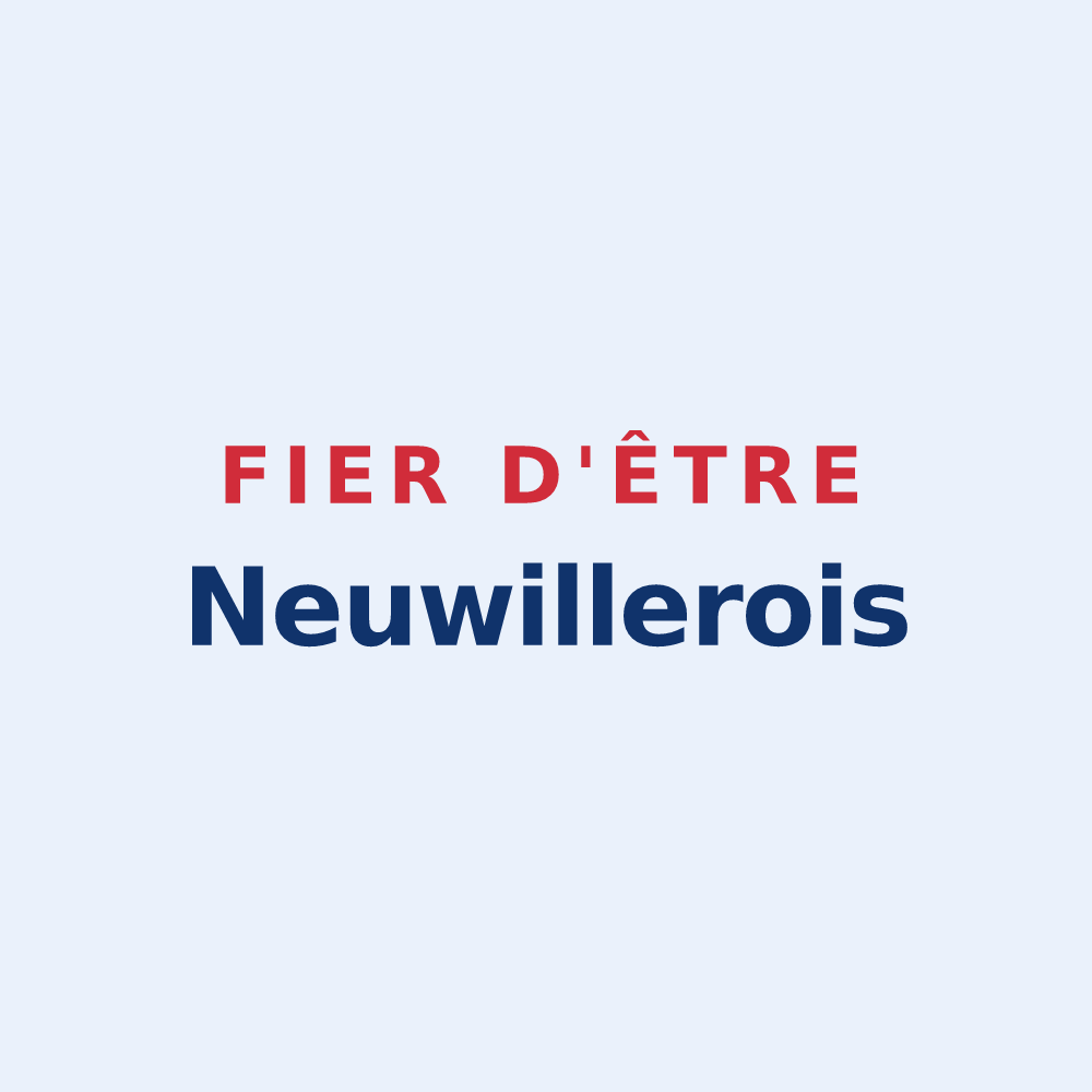 Sticker « Fier d'être Neuwillerois » — design pour Neuwiller-lès-Saverne