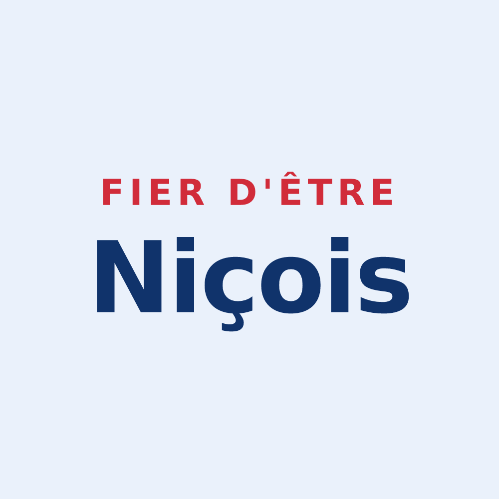 Sticker « Fier d'être Niçois » — design pour Nice