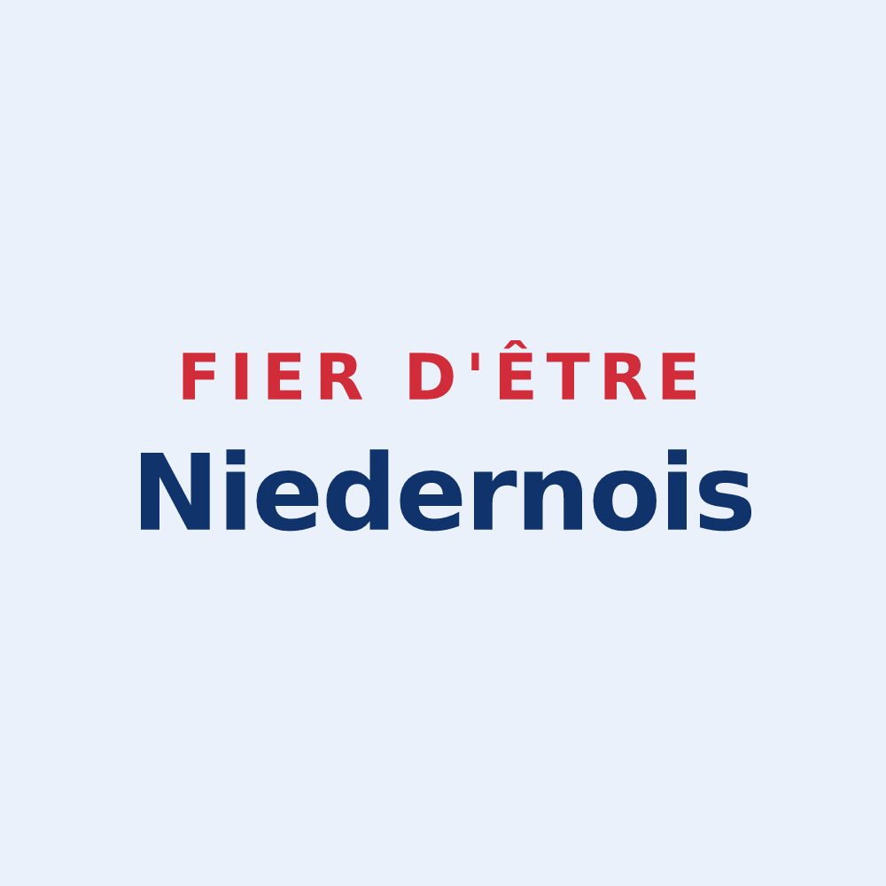 Sticker « Fier d'être Niedernois » — design pour Niedernai