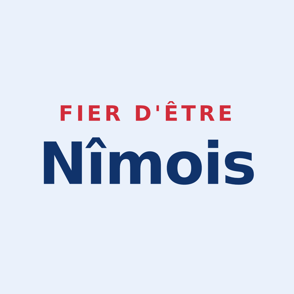 Sticker « Fier d'être Nîmois » — design pour Nîmes
