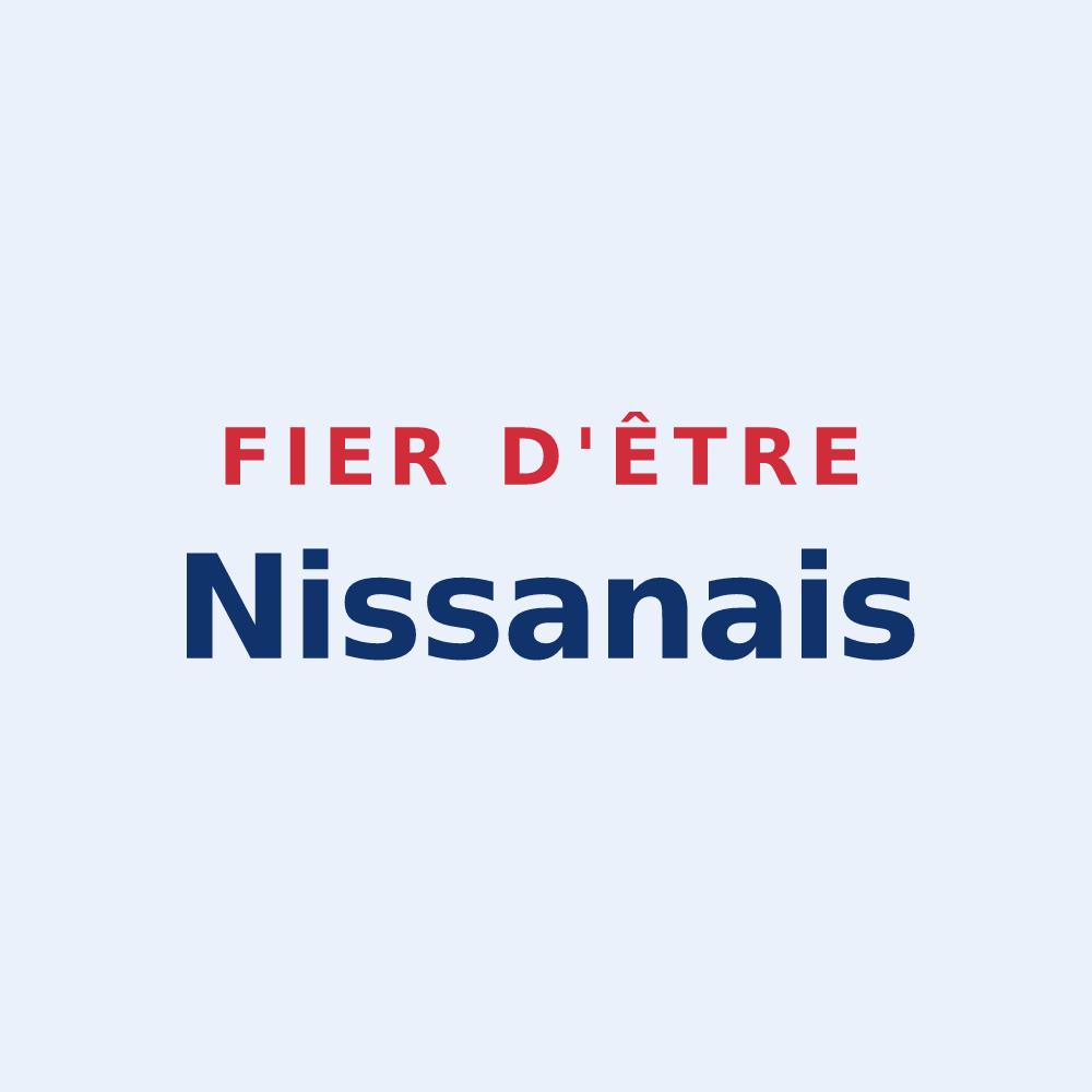 Sticker « Fier d'être Nissanais » — design pour Nissan-lez-Enserune