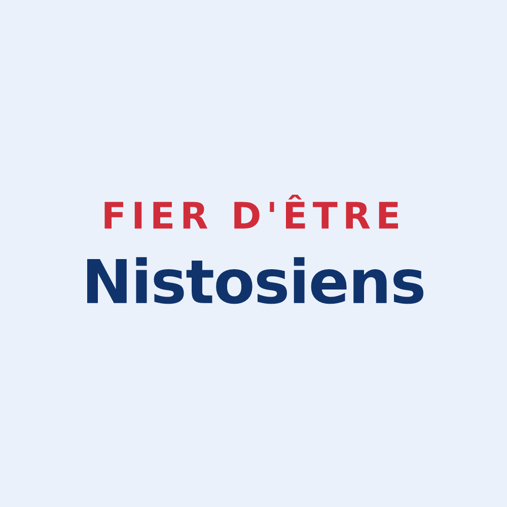 Sticker « Fier d'être Nistosiens » — design pour Nistos