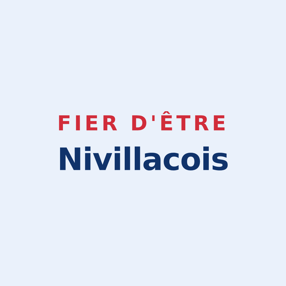 Sticker « Fier d'être Nivillacois » — design pour Nivillac