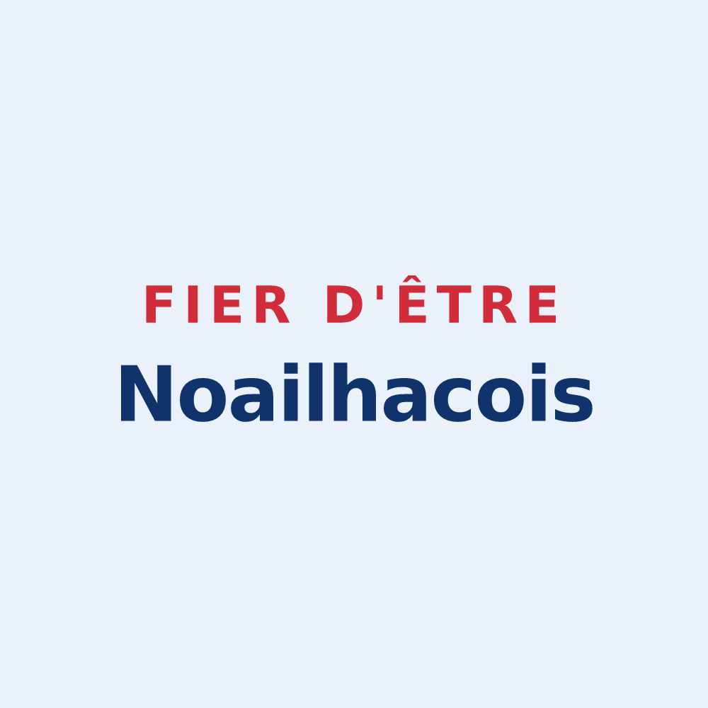 Sticker « Fier d'être Noailhacois » — design pour Noailhac