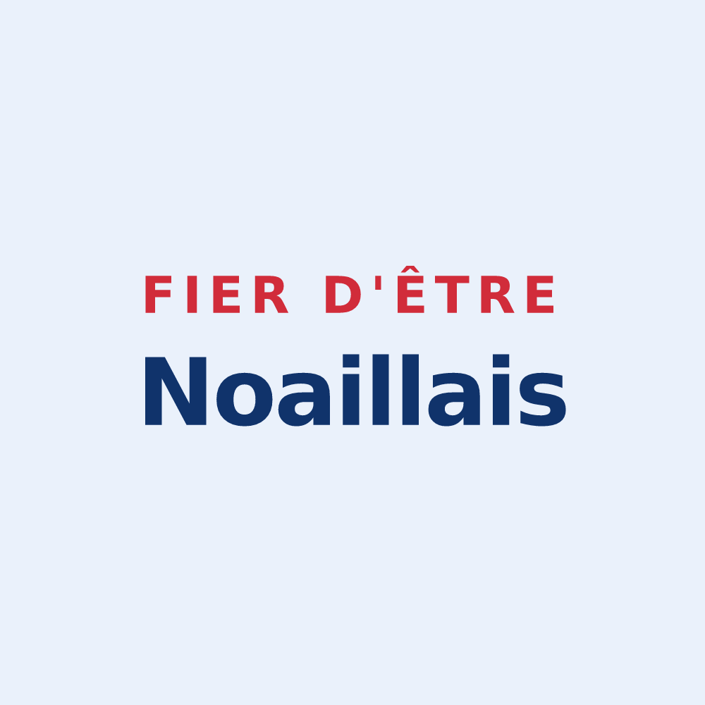 Sticker « Fier d'être Noaillais » — design pour Noailles