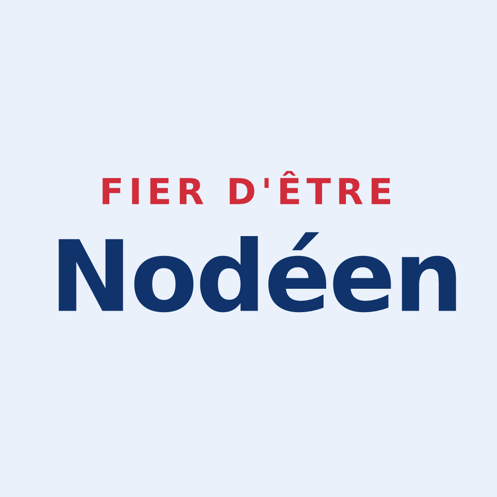 Sticker « Fier d'être Nodéen » — design pour Nod-sur-Seine