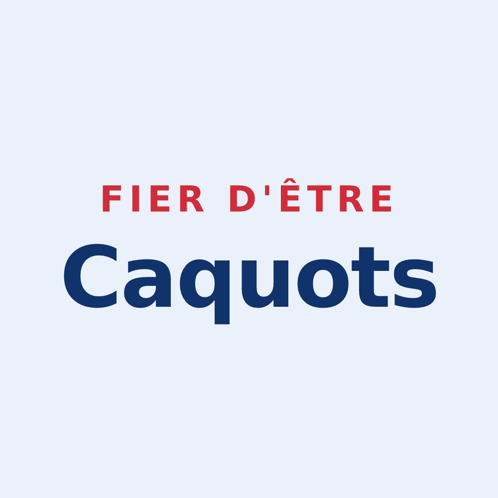 Sticker « Fier d'être Caquots » — design pour Noé-les-Mallets
