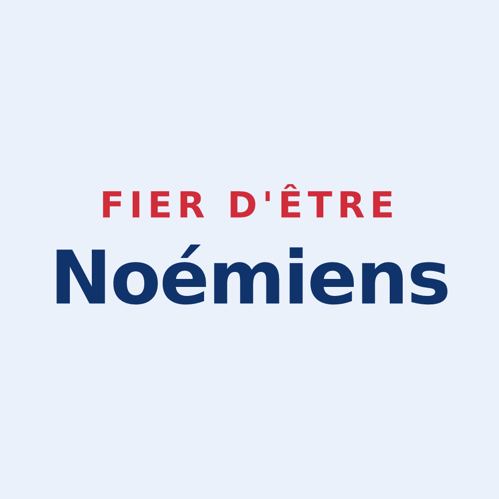 Sticker « Fier d'être Noémiens » — design pour Noé