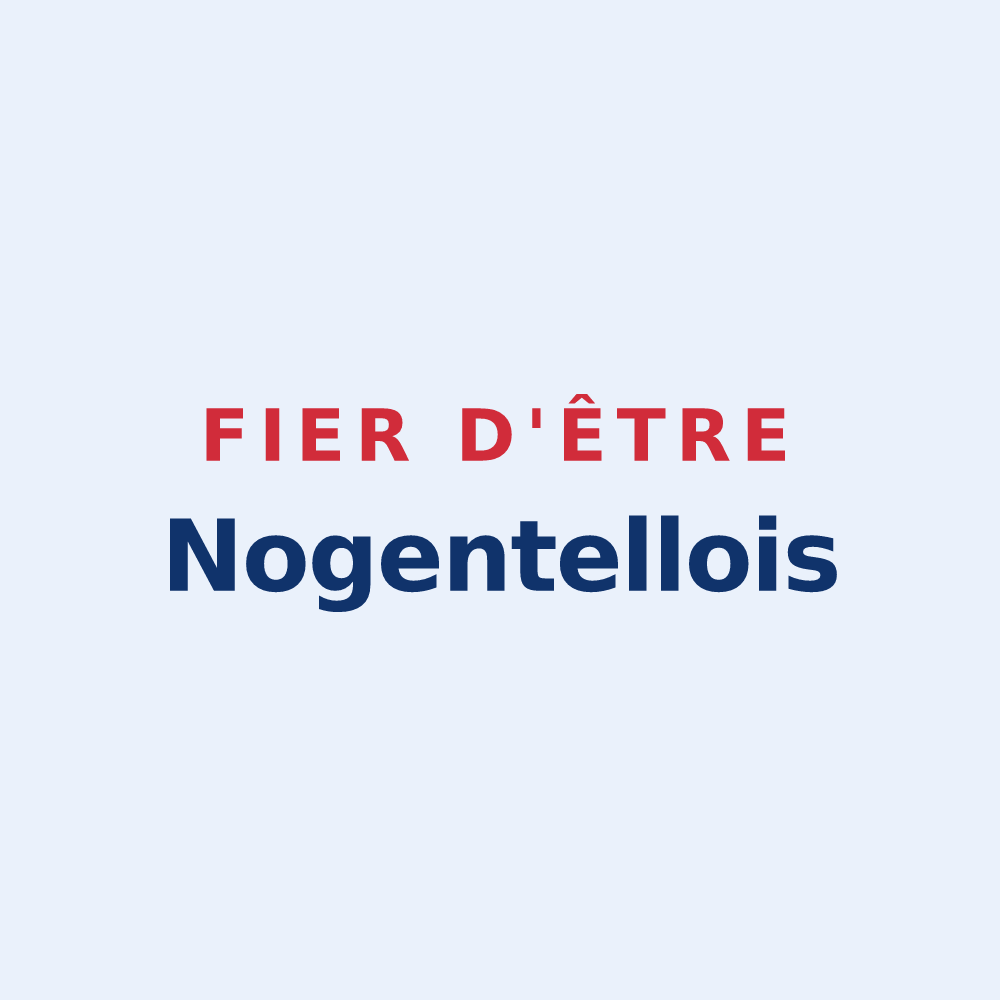 Sticker « Fier d'être Nogentellois » — design pour Nogentel