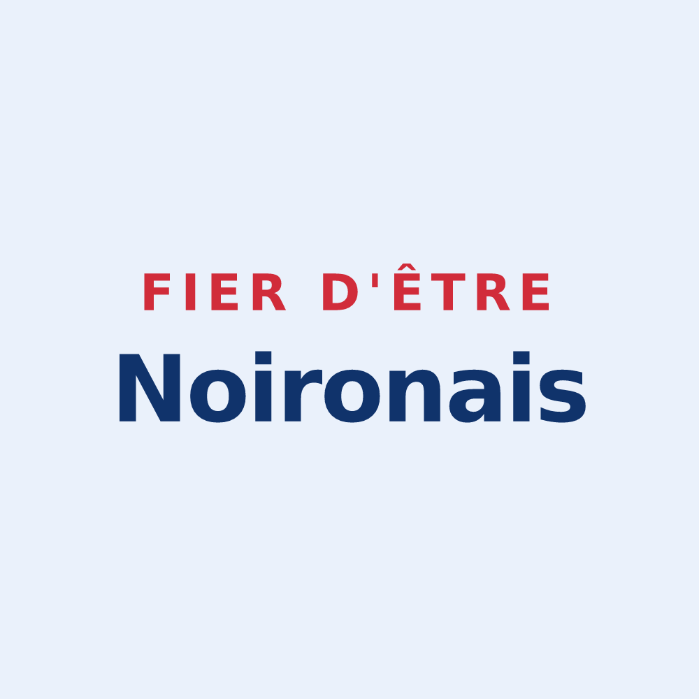 Sticker « Fier d'être Noironais » — design pour Noiron