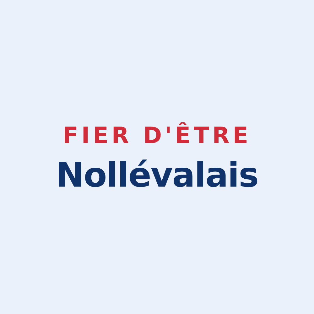 Sticker « Fier d'être Nollévalais » — design pour Nolléval