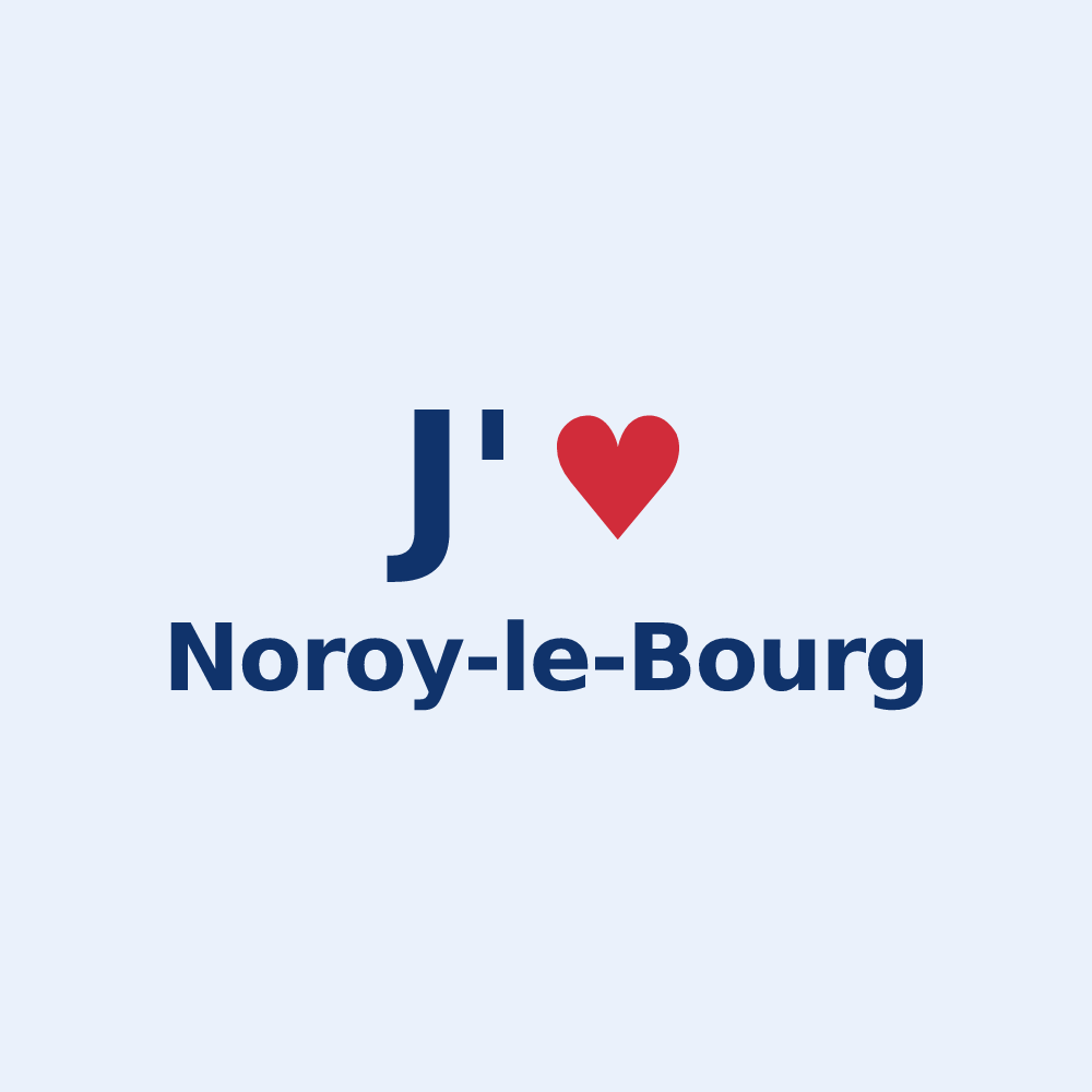 Sticker personnalisé Noroy-le-Bourg — design J'aime Noroy-le-Bourg