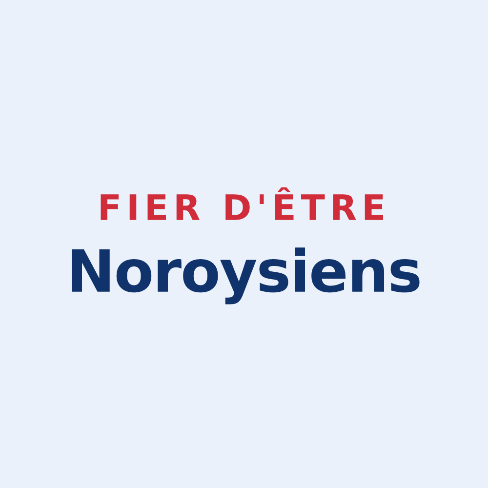 Sticker « Fier d'être Noroysiens » — design pour Noroy