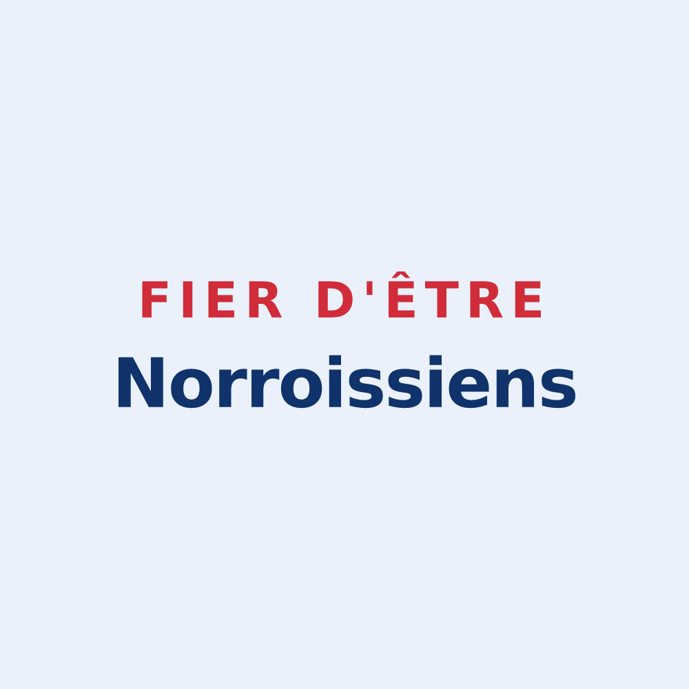 Sticker « Fier d'être Norroissiens » — design pour Norrois