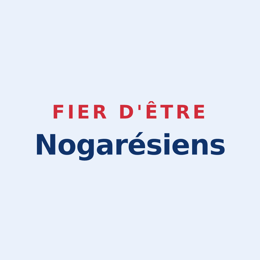 Sticker « Fier d'être Nogarésiens » — design pour Norroy