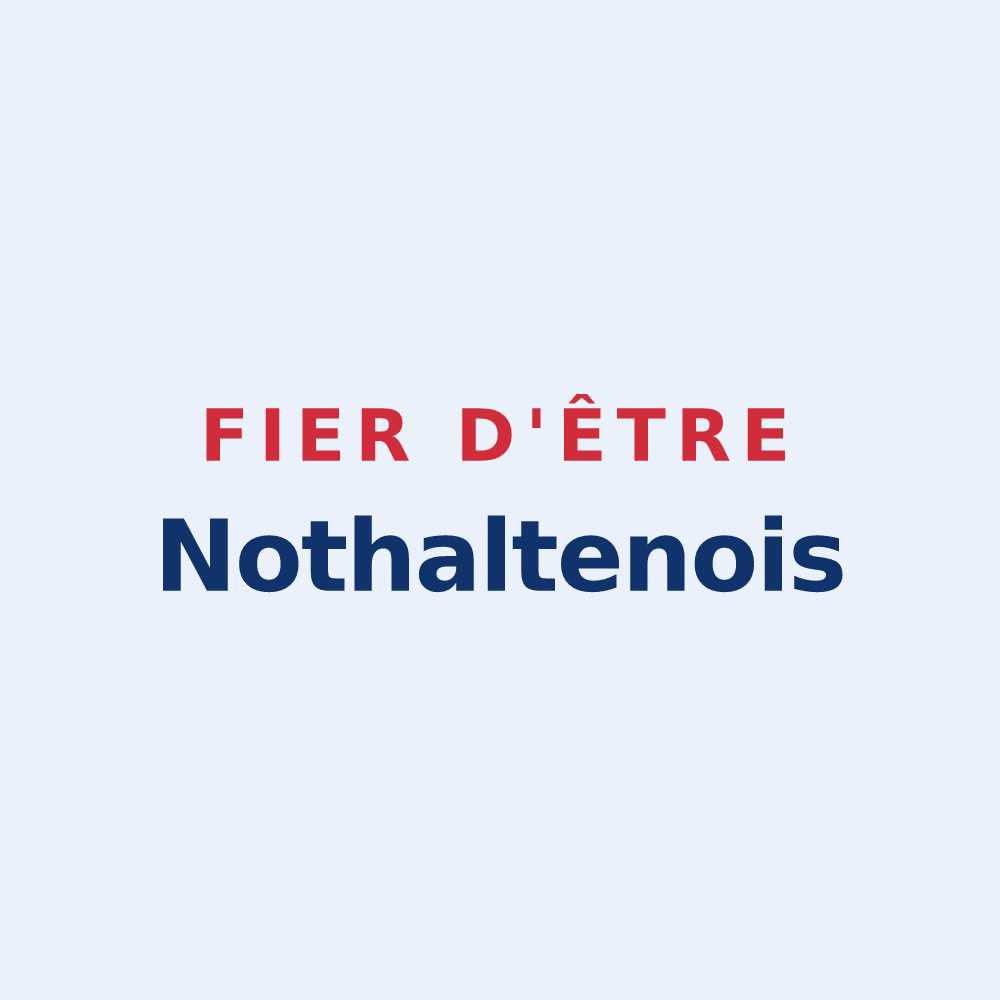 Sticker « Fier d'être Nothaltenois » — design pour Nothalten