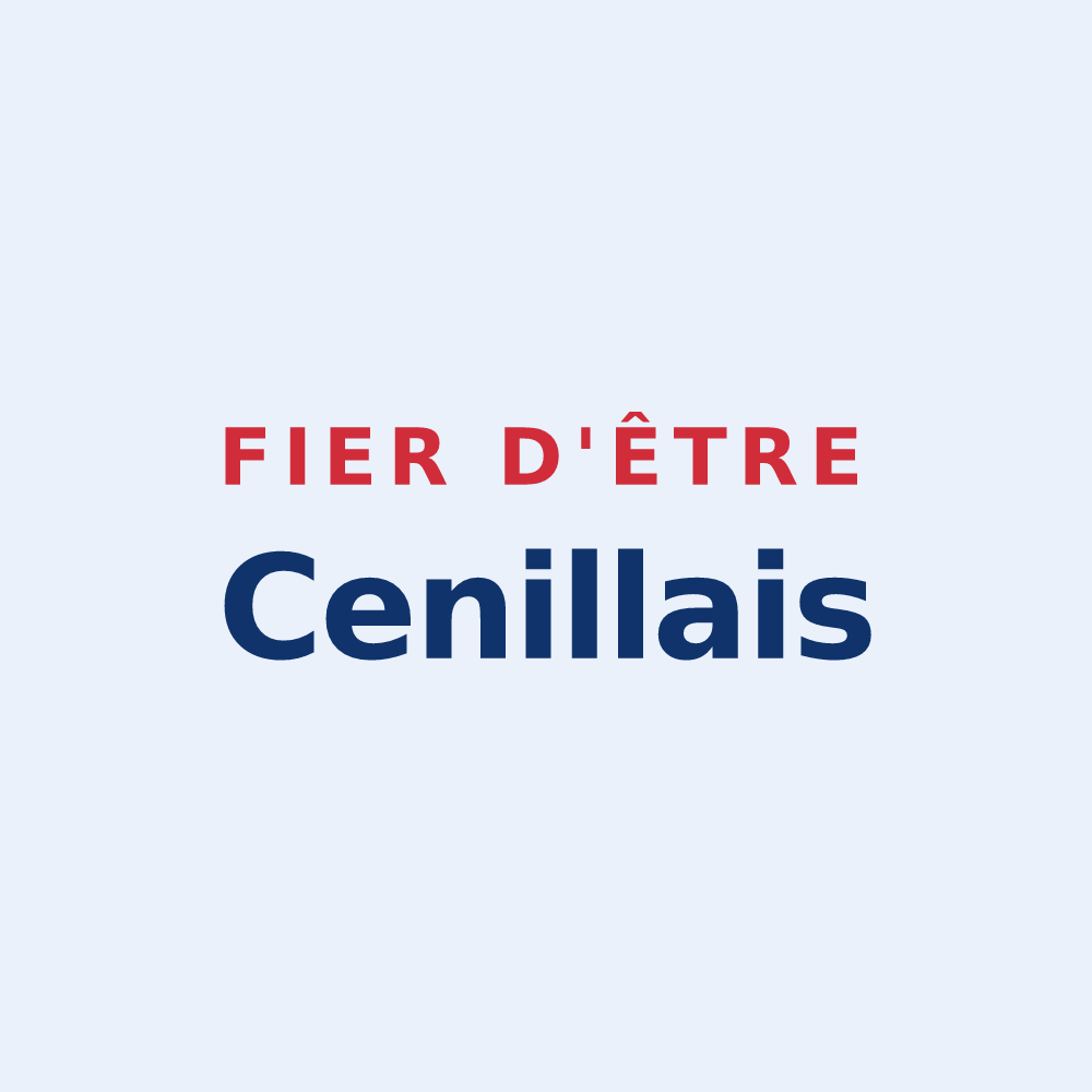Sticker « Fier d'être Cenillais » — design pour Notre-Dame-de-Cenilly