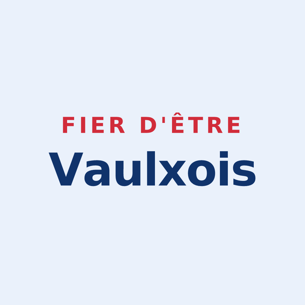 Sticker « Fier d'être Vaulxois » — design pour Notre-Dame-de-Vaulx