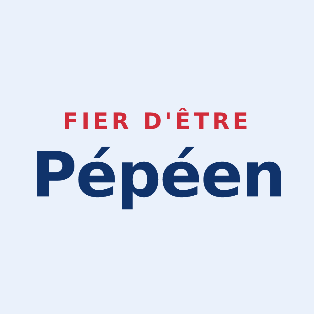Sticker « Fier d'être Pépéen » — design pour Notre-Dame-du-Pé
