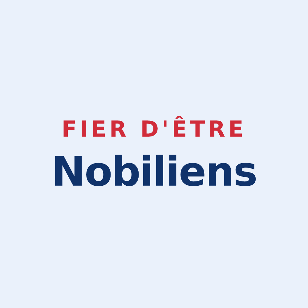 Sticker « Fier d'être Nobiliens » — design pour Nouaillé-Maupertuis