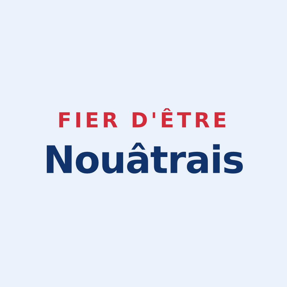 Sticker « Fier d'être Nouâtrais » — design pour Nouâtre