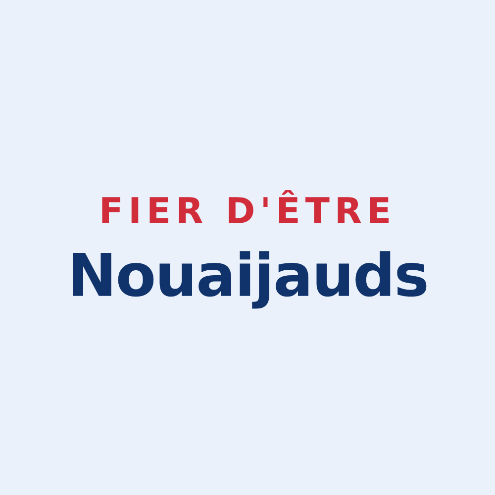Sticker « Fier d'être Nouaijauds » — design pour Nouic