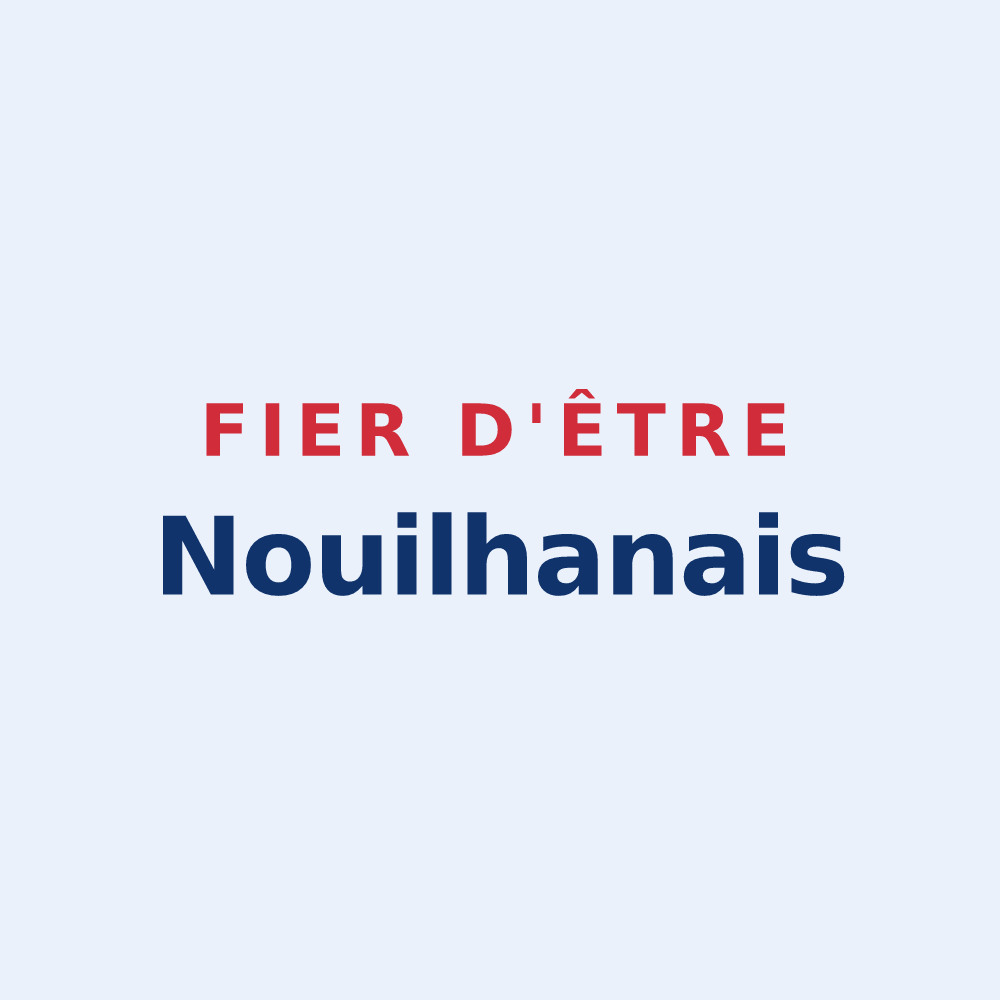 Sticker « Fier d'être Nouilhanais » — design pour Nouilhan