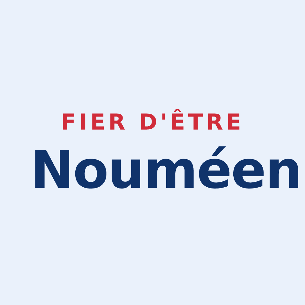 Sticker « Fier d'être Nouméen » — design pour Nouméa