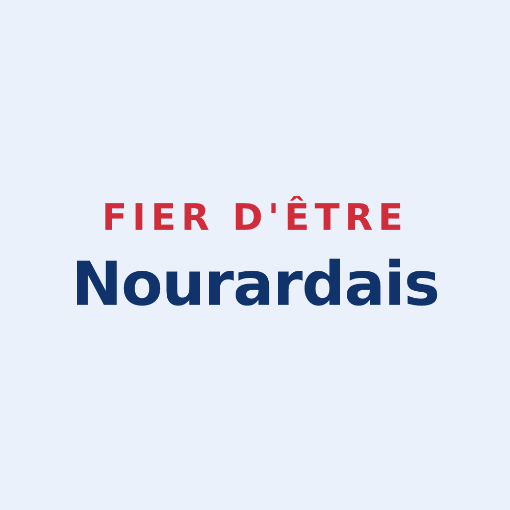 Sticker « Fier d'être Nourardais » — design pour Nourard-le-Franc