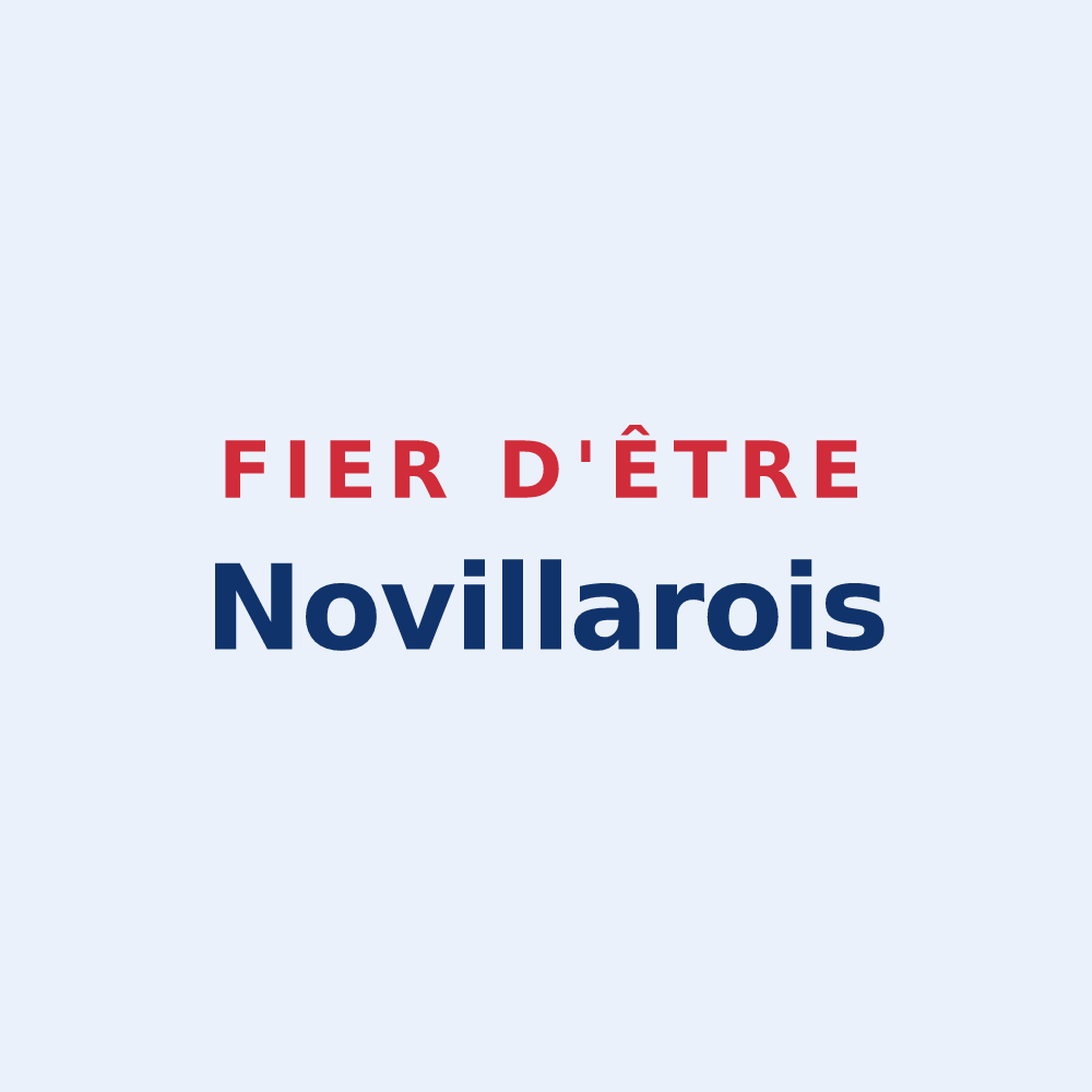 Sticker « Fier d'être Novillarois » — design pour Novillars