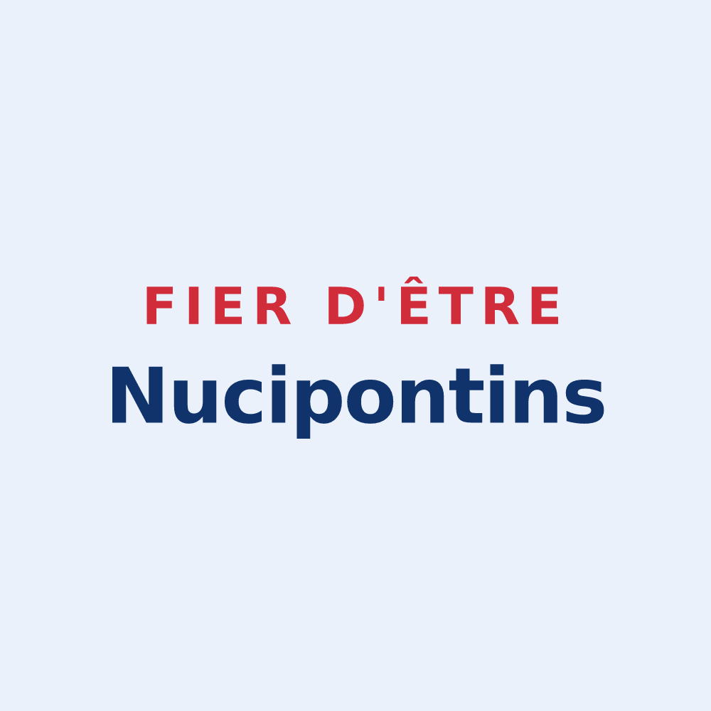 Sticker « Fier d'être Nucipontins » — design pour Noyers-Pont-Maugis