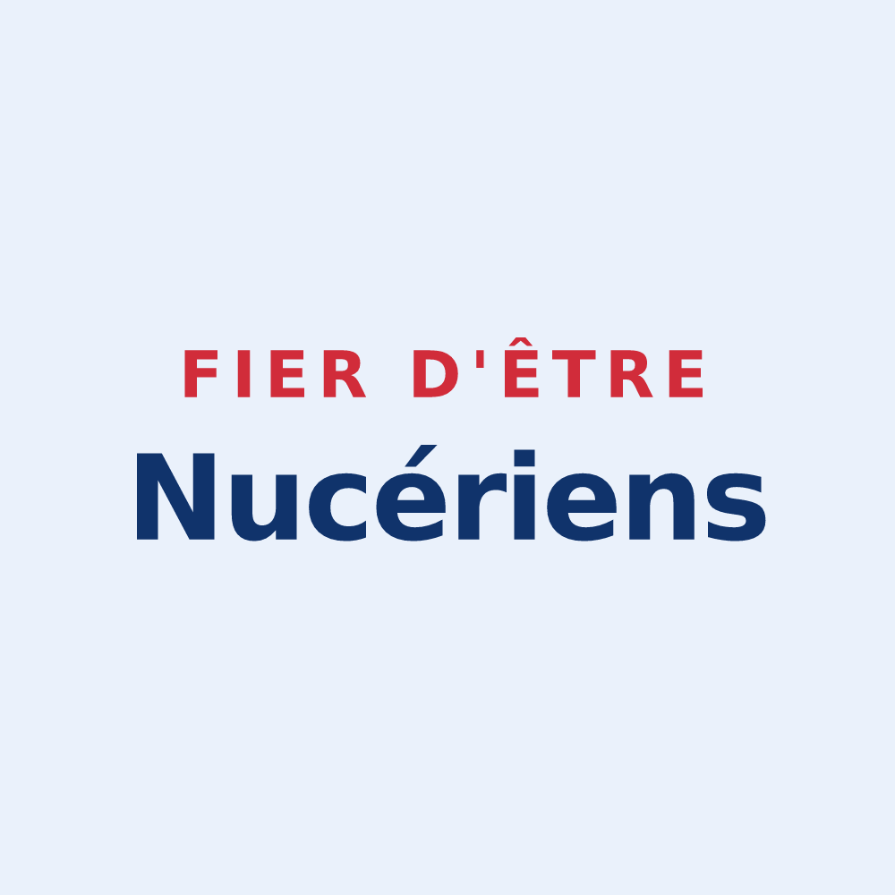 Sticker « Fier d'être Nucériens » — design pour Noyers-sur-Cher