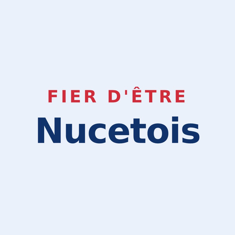 Sticker « Fier d'être Nucetois » — design pour Noyers-sur-Jabron