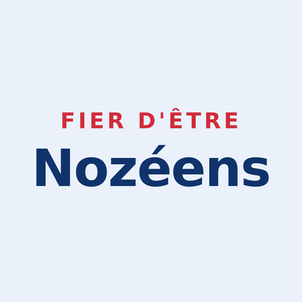 Sticker « Fier d'être Nozéens » — design pour Nozay