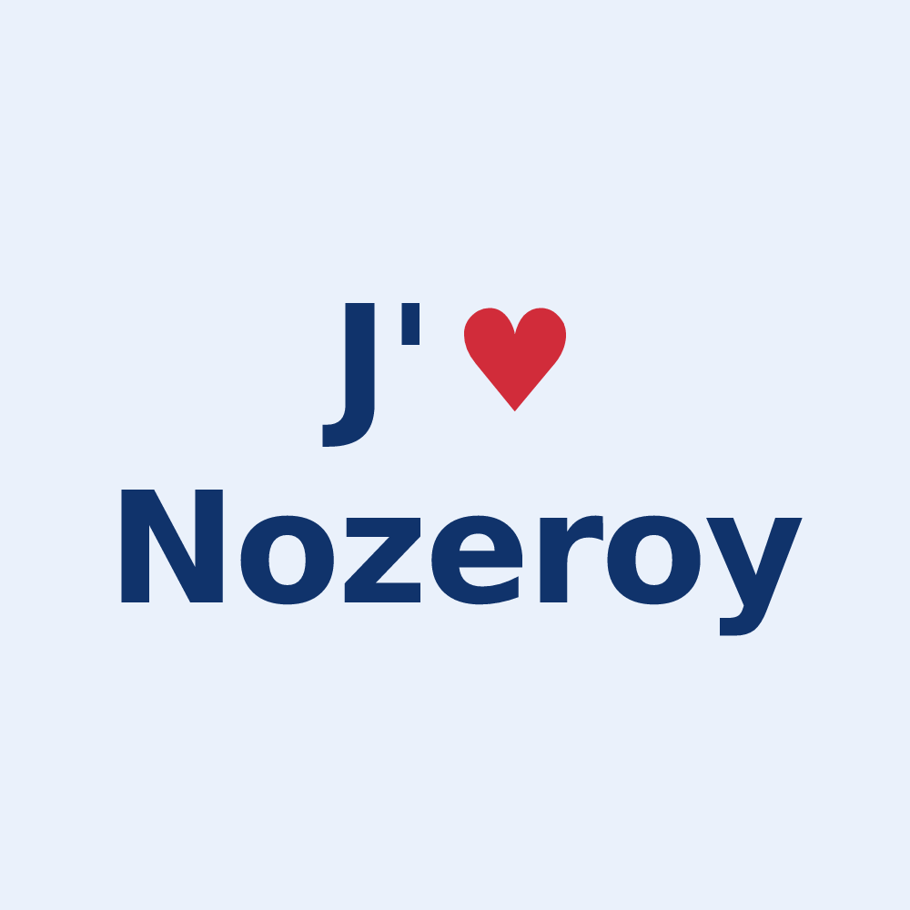 Sticker personnalisé Nozeroy — design J'aime Nozeroy